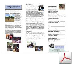 Horsemans Hangout Brochure